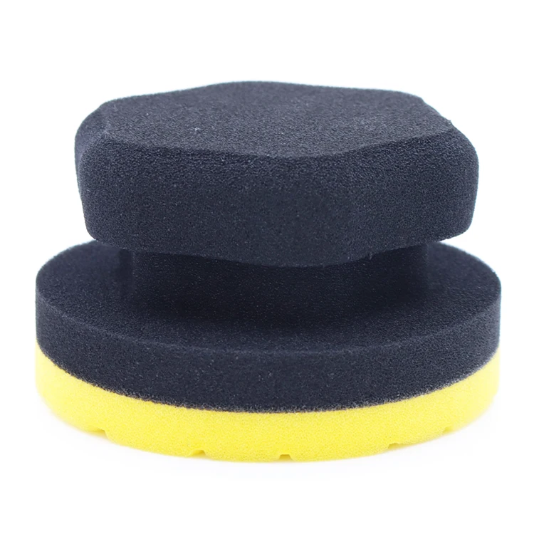  Best Selling Custom wholesale foam wax pad Car Waxing Polishing Applicator Tire Dressing car
