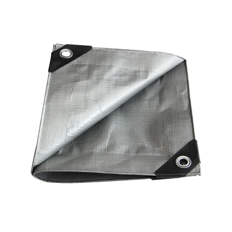 heavy duty 14mil thickness waterproof gray olive green color tarps tarpaulin