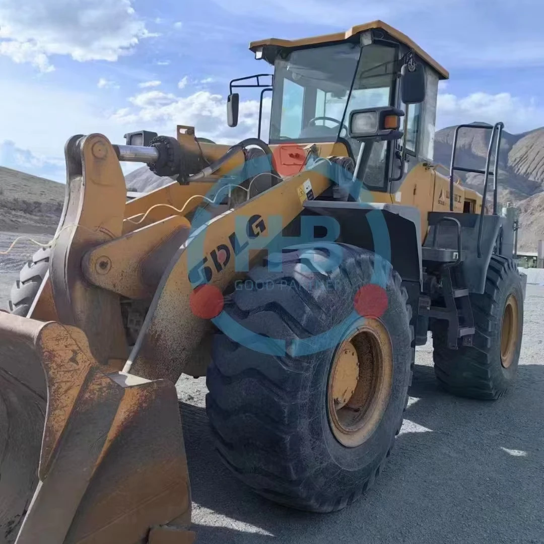 Лидер продаж 2023 погрузчик l956f подержанная строительная техника колесный Sdlg L956f