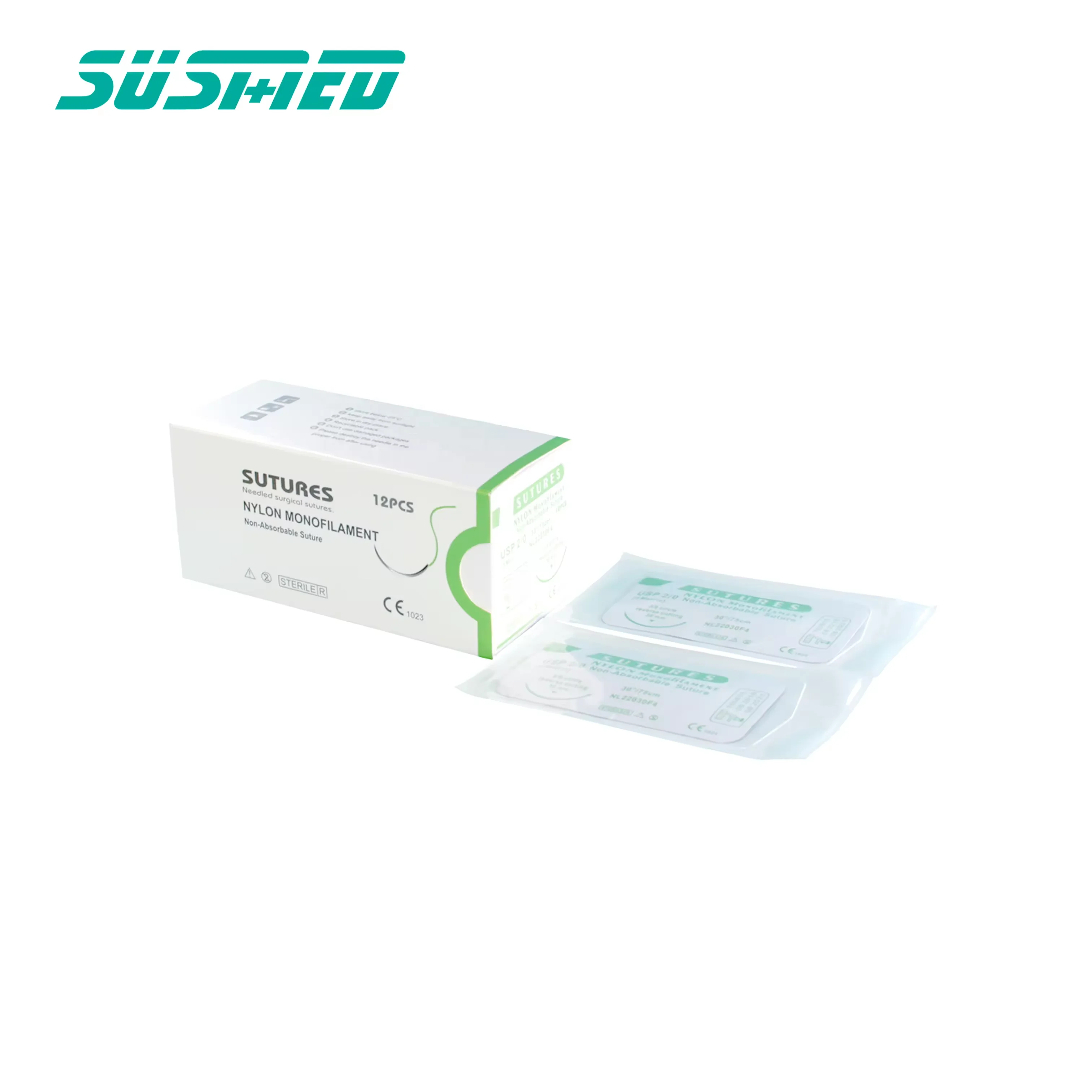 Veterinary Nylon Silk Surgical Suture for animal use