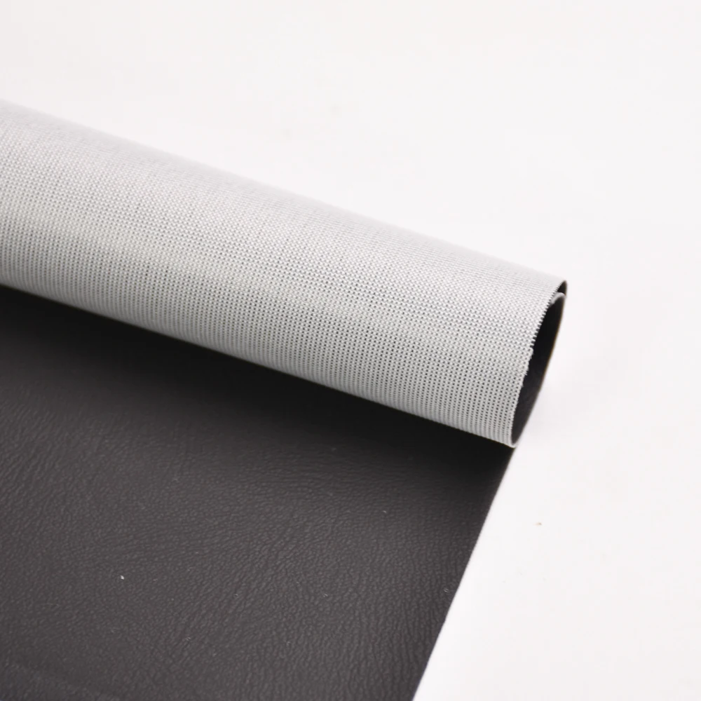 wholesale Cheap saddle raw material Faux leather fabrics semi PU  saddle leather roll for upholstery sofa chair bicycle saddle