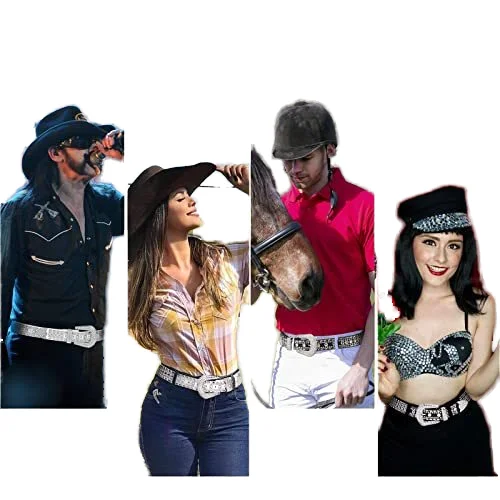 Diamond belt Punk style inlaid rhinestone belt cross-border for explosive performance needle buckle set with the source factory