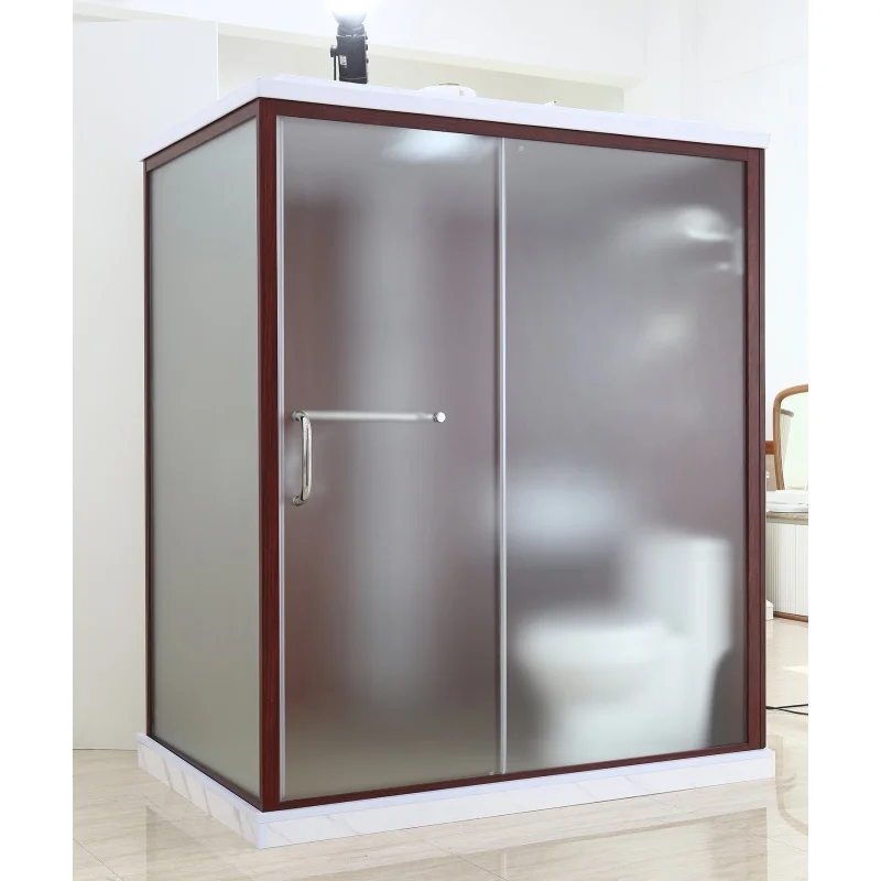 XNCP Custom Size Full Modular Bathroom Pod Integrated  Prefabricated Toilet with Simple Prefab Shower Portable Toilets