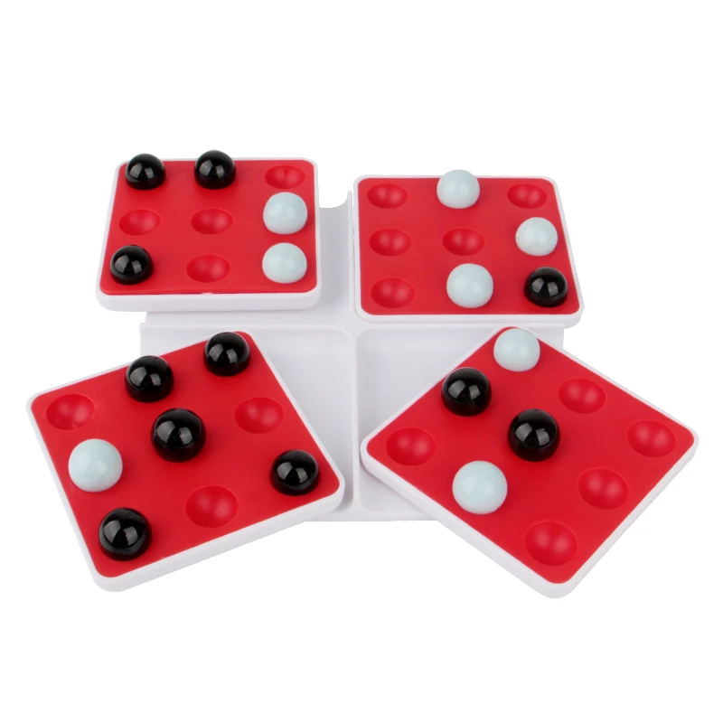 Wholesale Ineresting Chess Tow Player Toys Black and White  Pentago Game For Kids