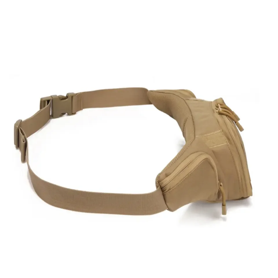 Tactical Waist Gun Fanny Pack Pouch with Hidden Polster for Camping Hiking