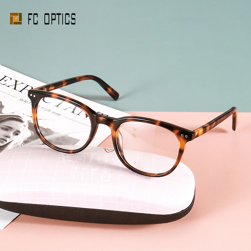 Wholesale Customizable Multi-Color Optical Frames Glasses Frames Optical Acetate Eyeglasses