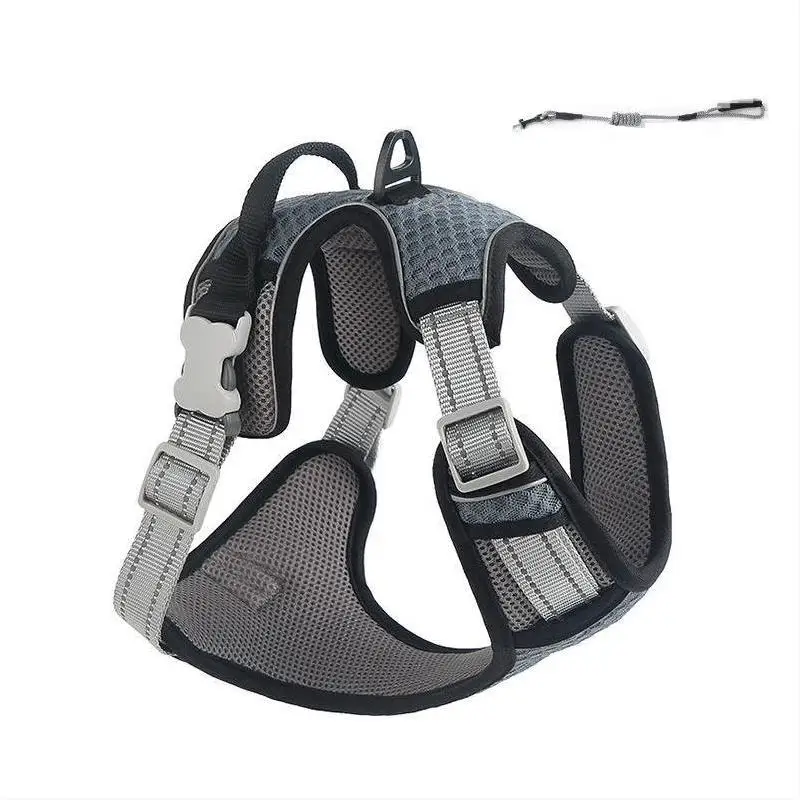 Custom High Quality Adjustable Absorb Sweat Breathable 3D Mesh Pet Cooling Harness Dog vest for dogs