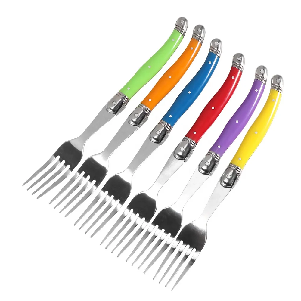 24 Piece Multi-color Flatware Stainless Steel Cutlery Set Tableware Knives Spoons Forks Collection Dinnerware Set