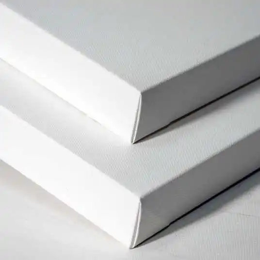 280g  380g stretched canvas professional 16x20inch blank stretched wooden canvas