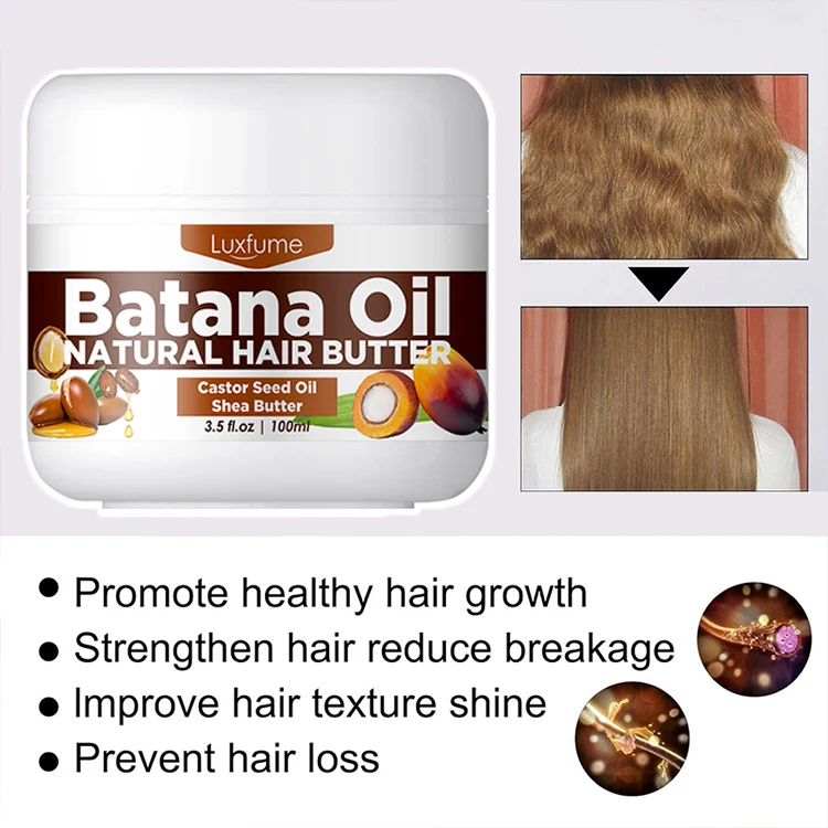Luxfume Nourish Damaged Hair Prevent Hair Loss Batana Oil Butter For Hair Growth