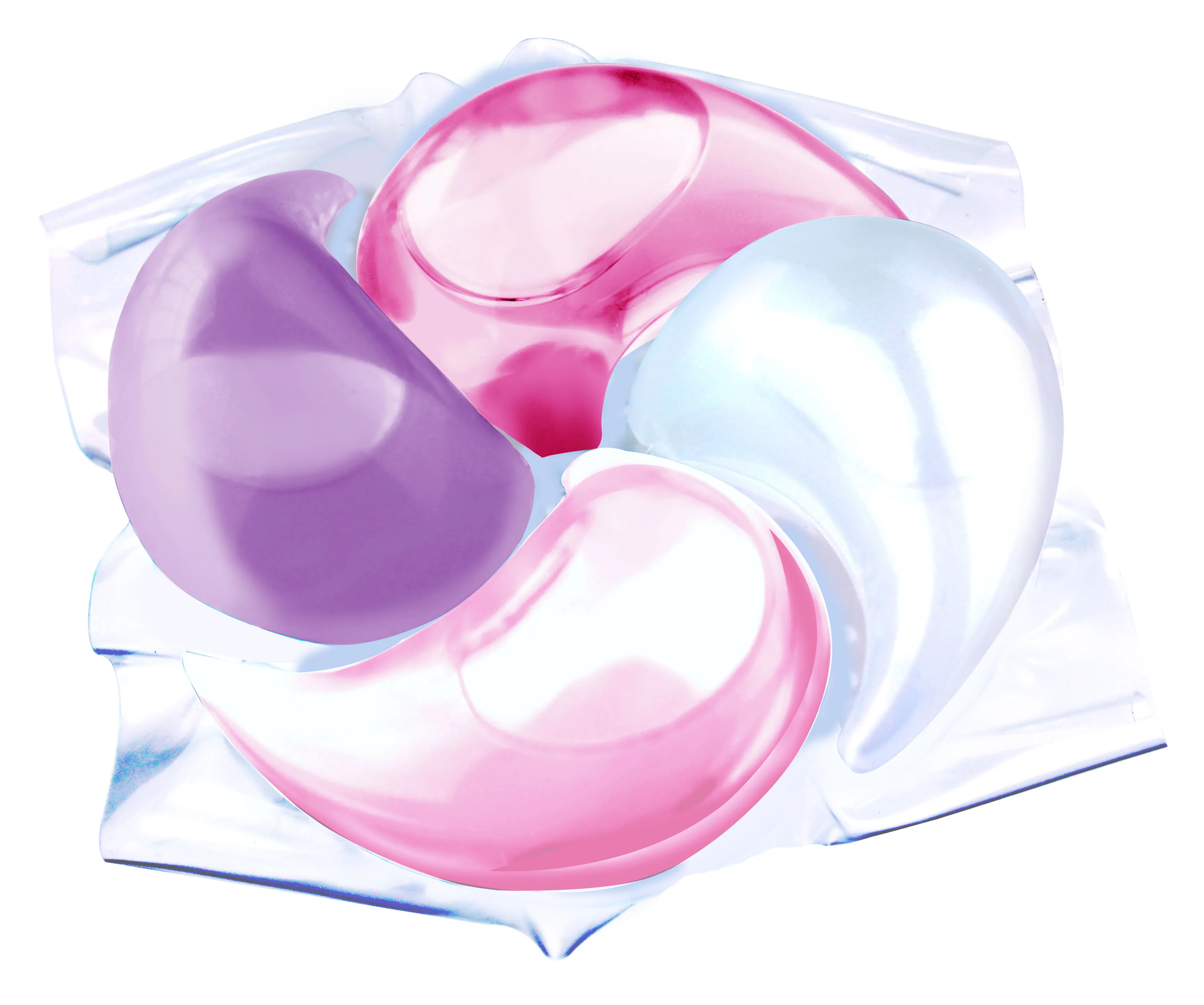 Household daily chemicals gel for laundry  detergent pods capsules soap for washing machine softener for clothes