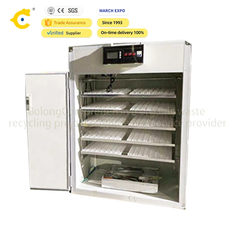Full automatic 1056 chicken eggs turning motor egg incubator (10000007358367)