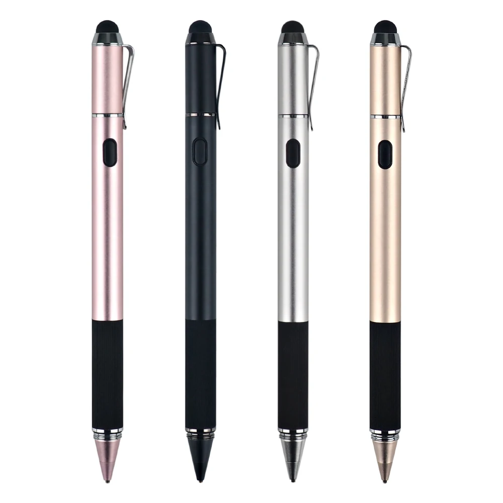 2 in 1 Silicone Passive Nib Stylus Pens Rechargeable Stylus Univers for iPhone iPad