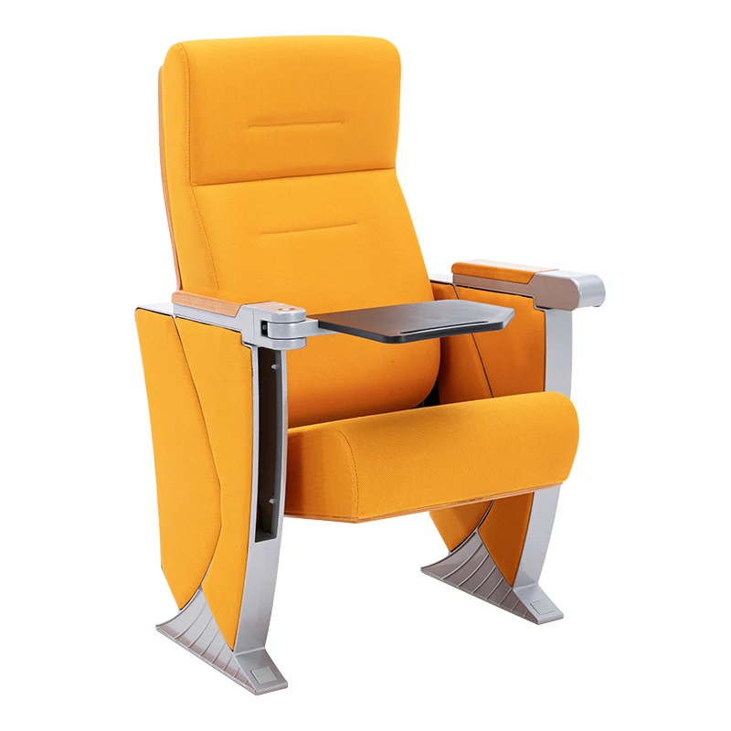 Cheap Standard Size School auditorium seating with tablet arm