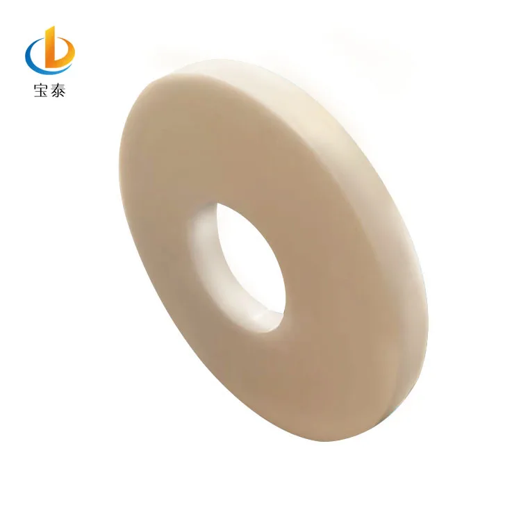 Professional Factory Direct Machined/ injection molding Nylon gasket Nylon Flat Washer