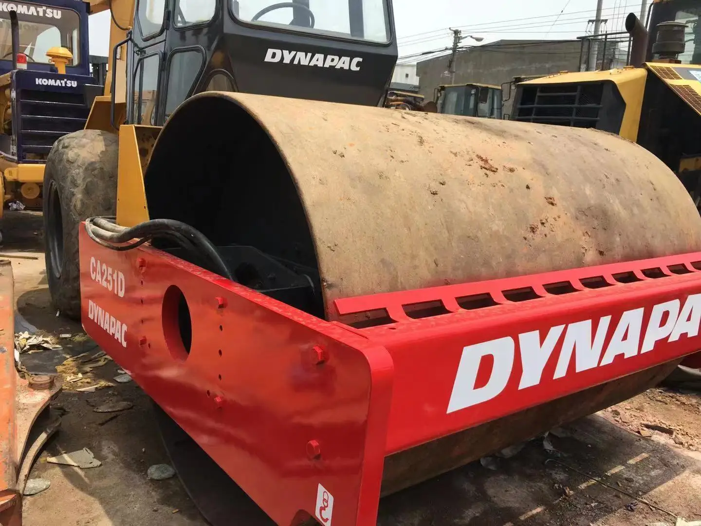 used Dynapac CA302 /CA301D /CA251D / CA25D / CA30D road roller Single Drum Roller for road machinery