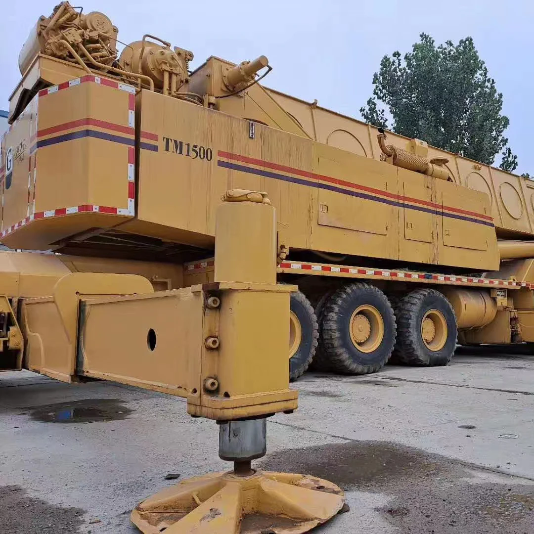 GERMANY  brand GROVE   TM1500  150 ton hydraulic All Terrain Mobile Truck Crane,