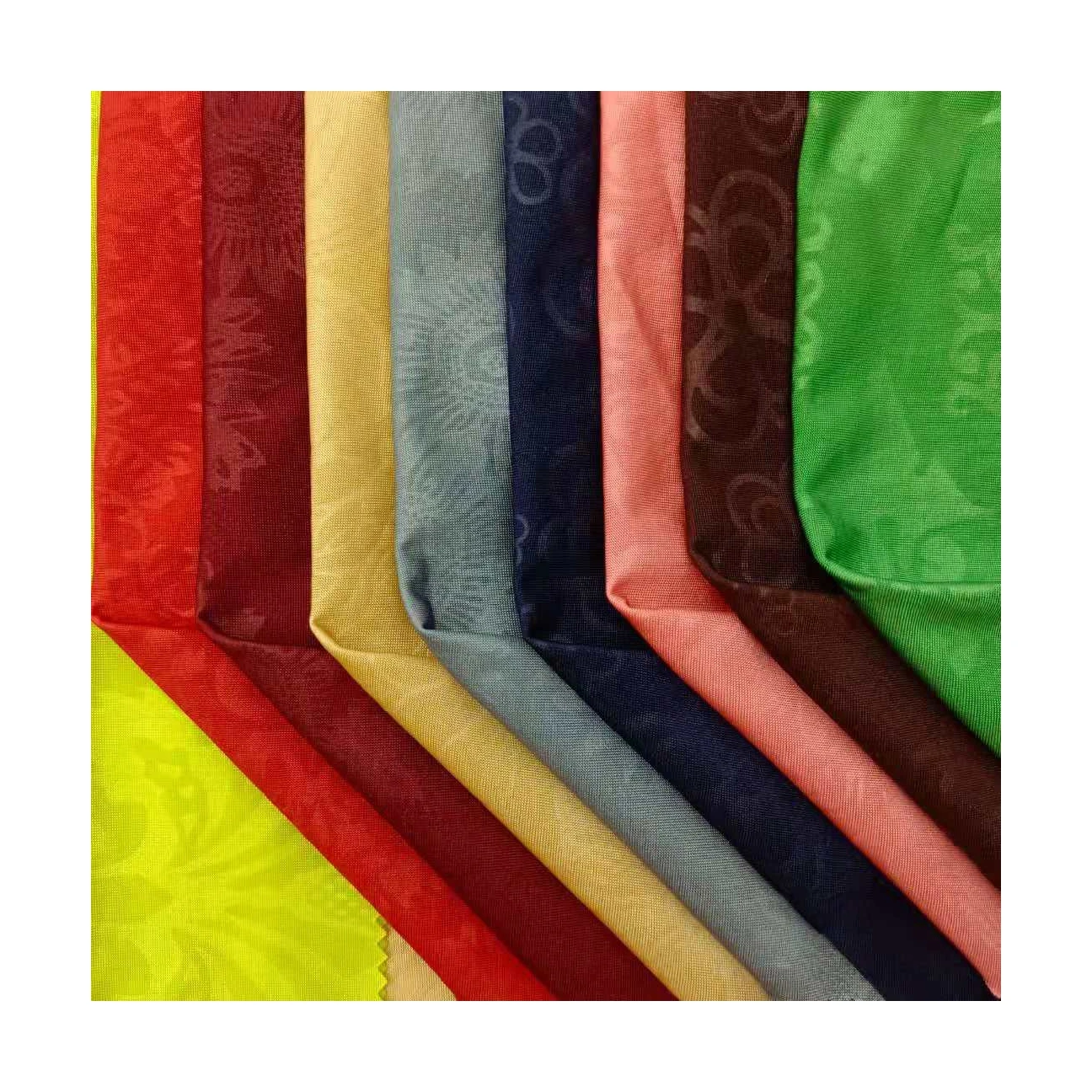 Soft Stretch Wear Muslim Knitted Fabric Breathable Polyester Hijab Fabric African Hijab Fabric