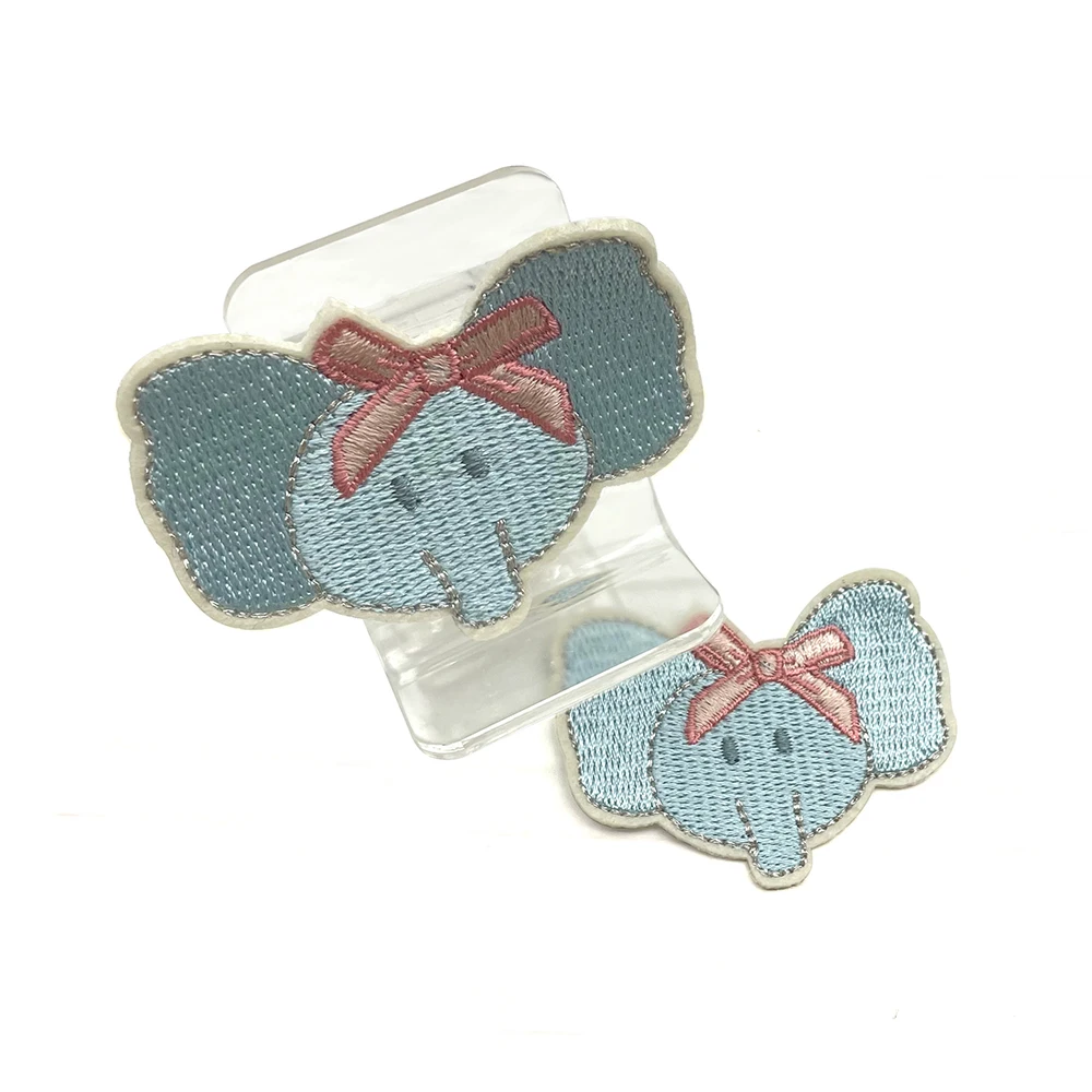 Модные высококачественные значки оптом индивидуальные узоры животных нерегулярные нашивки с вышивкой логотипа для одежды