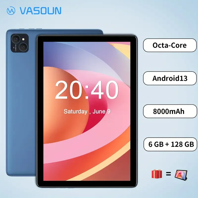 Factory wholesales Cheap 4G LTE tablet pc 10.1inch tablet Octa core RAM 12GB+128GB with SIM card slot Android 14 student tablet