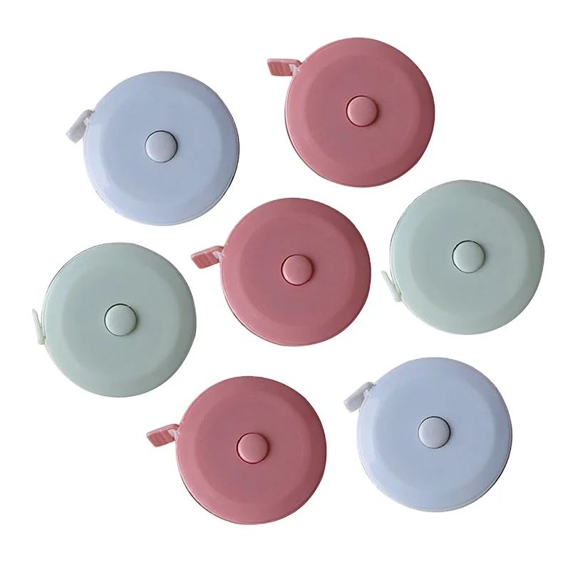 1.5m Flexible Rule Leather Body Measuring Reel Portable Band Line Tape Measure