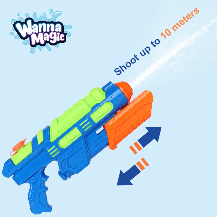 Hot Sale Gift Colorful Gaming Pumping Girls Boys Water Gun Toy Summer Beach Water Games Children Kids Toys For Outdoor Play