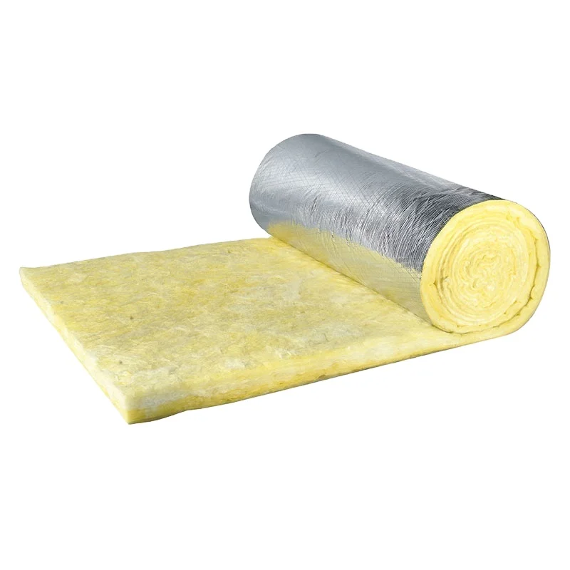Glass Fiber Blanket Insulating Materials High Temperature Glasswool Insulation Glass Wool in roll