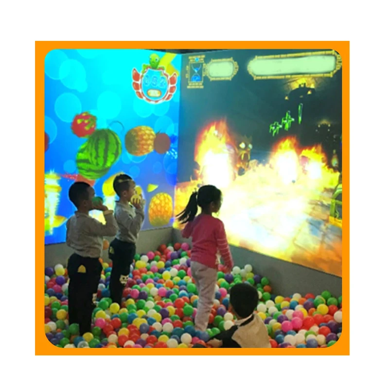 2021Popular AR interactive wall augmented reality projector 3D interactive ball game for children