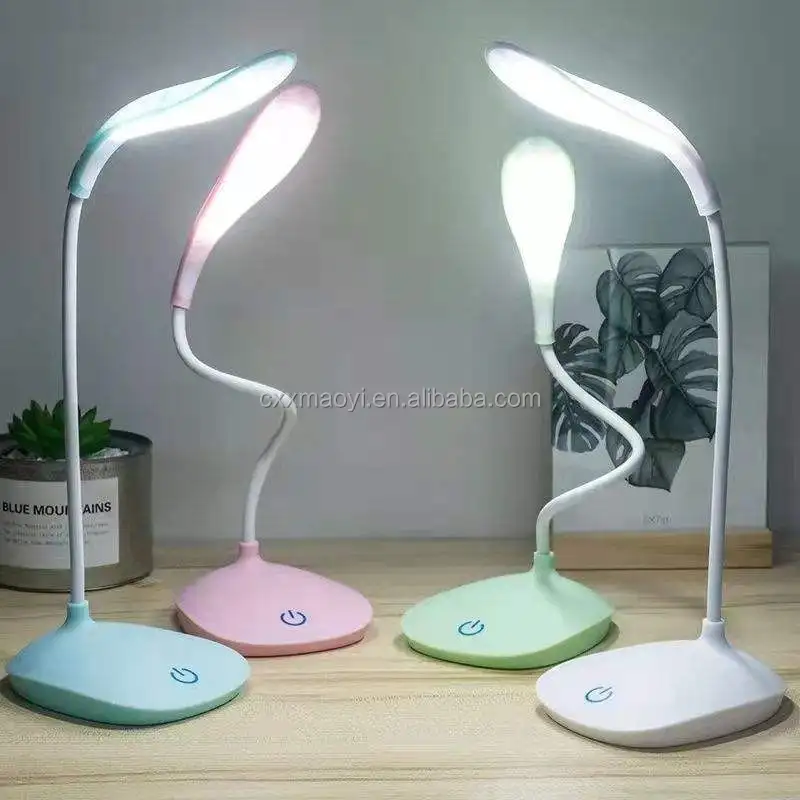 Foldable portable rechargeable student study bedroom desktop book reading indoor lighting desk lamp