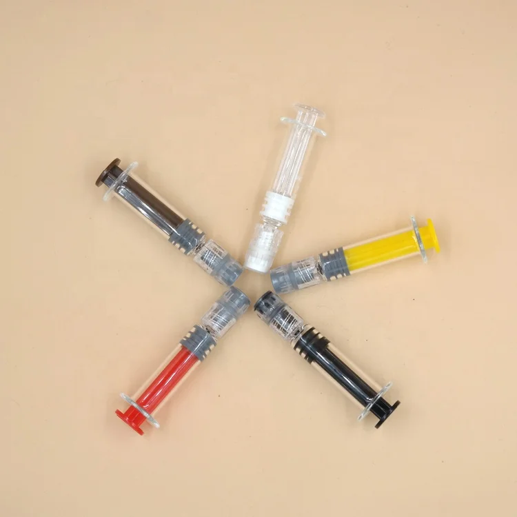 
Luer Lock / Tip Glass Syringes 1ml Oil Syringe Concentrate Oil Syringes 
