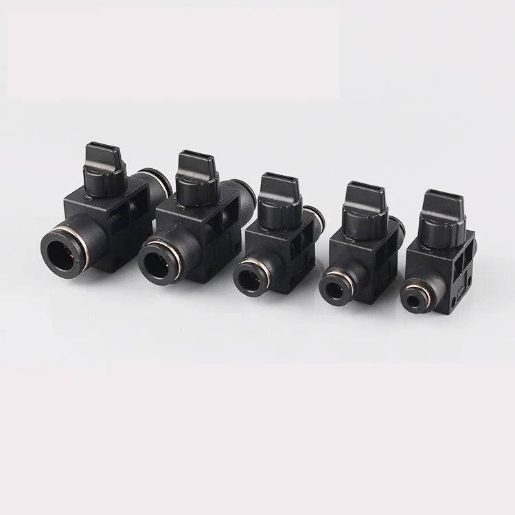
Plastic Union Straight Male Retail Shop Pneumatic Air Pipe Fitting Air Compressor Fitting Push in Fitting for Air Hose 