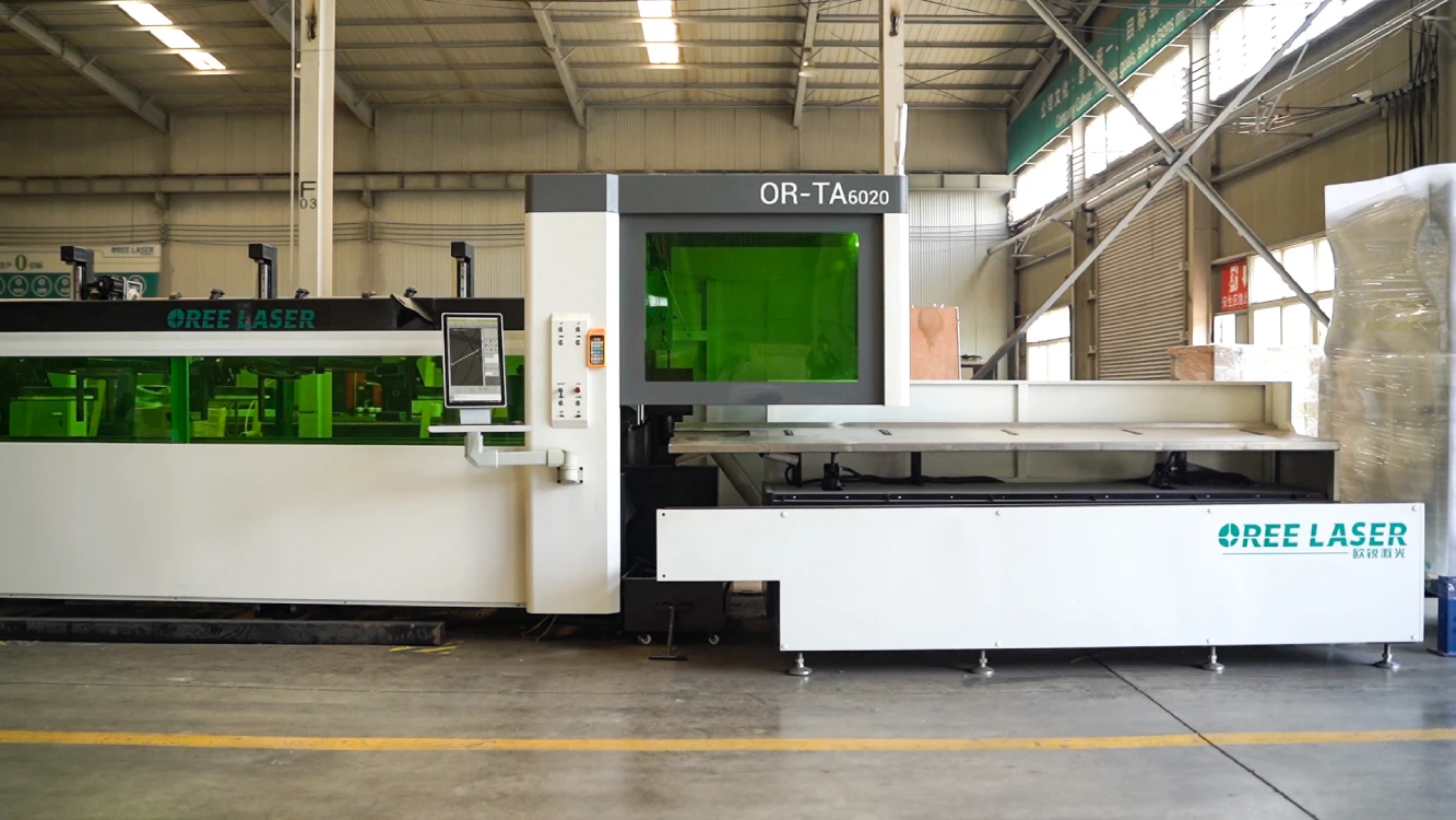 Oree Laser Super Large Cutting Format TA6020 2000w  Fiber Laser Tube Cutting Machine