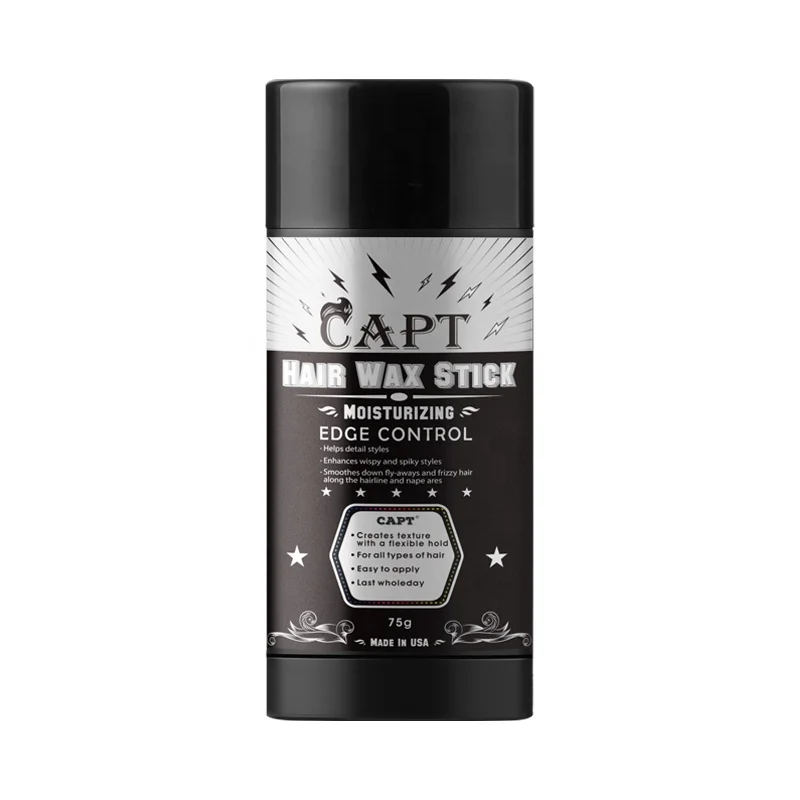 private label edge control hair slick finishing wax gel stick