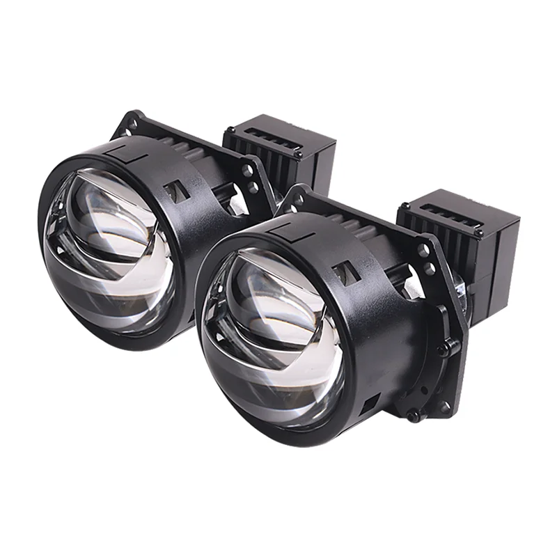 Bi led projector sanvi new 3' A11 max bi led projector headlight with 73w 5500K bi led projector lens Car Accessories Car Lamps