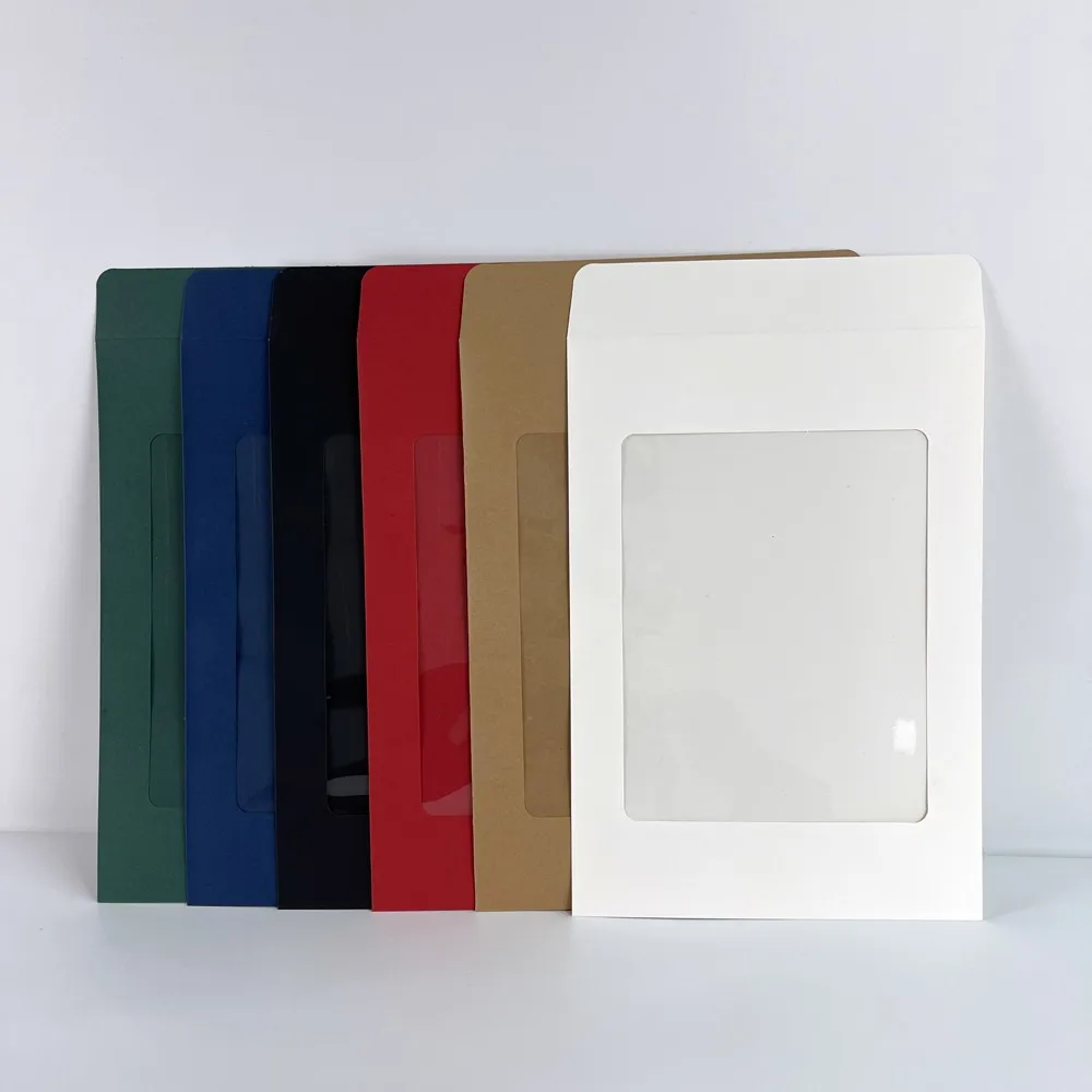 Custom Security Mailing Envelopes With Window White Envelop Business Letter Envelope