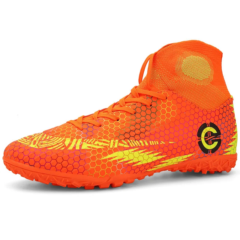 Ready Stocks Indoor Competition Training Broken Nails Men Football Shoes Soccer Boots Zapato De