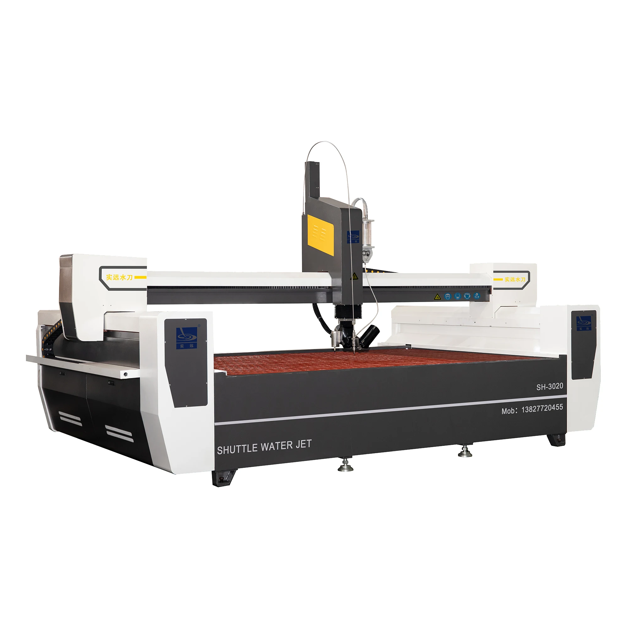 Резак высокого давления для стекла, стали, гранита, мрамора AB, 5 осей, резак для воды