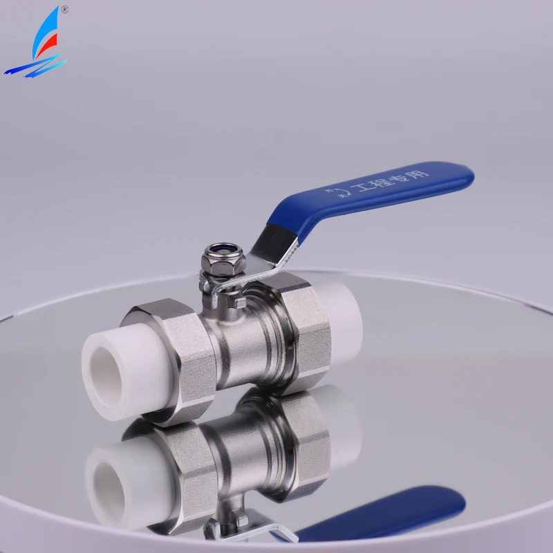 3/4IN 304 Stainless pvc Steel Ball Valve ss Ball Valve manufacturer Price High Quality Service Automatic Cleaning