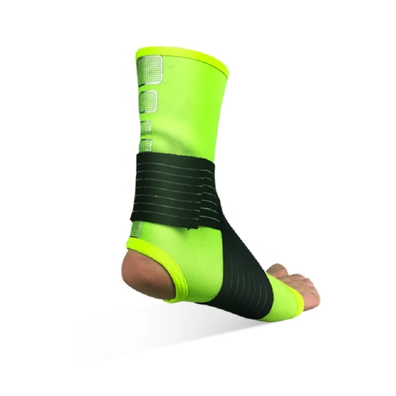 Hot Sale Ankle Brace Melenlt Breathable Ankle Support Brace Strap for Sports Protect