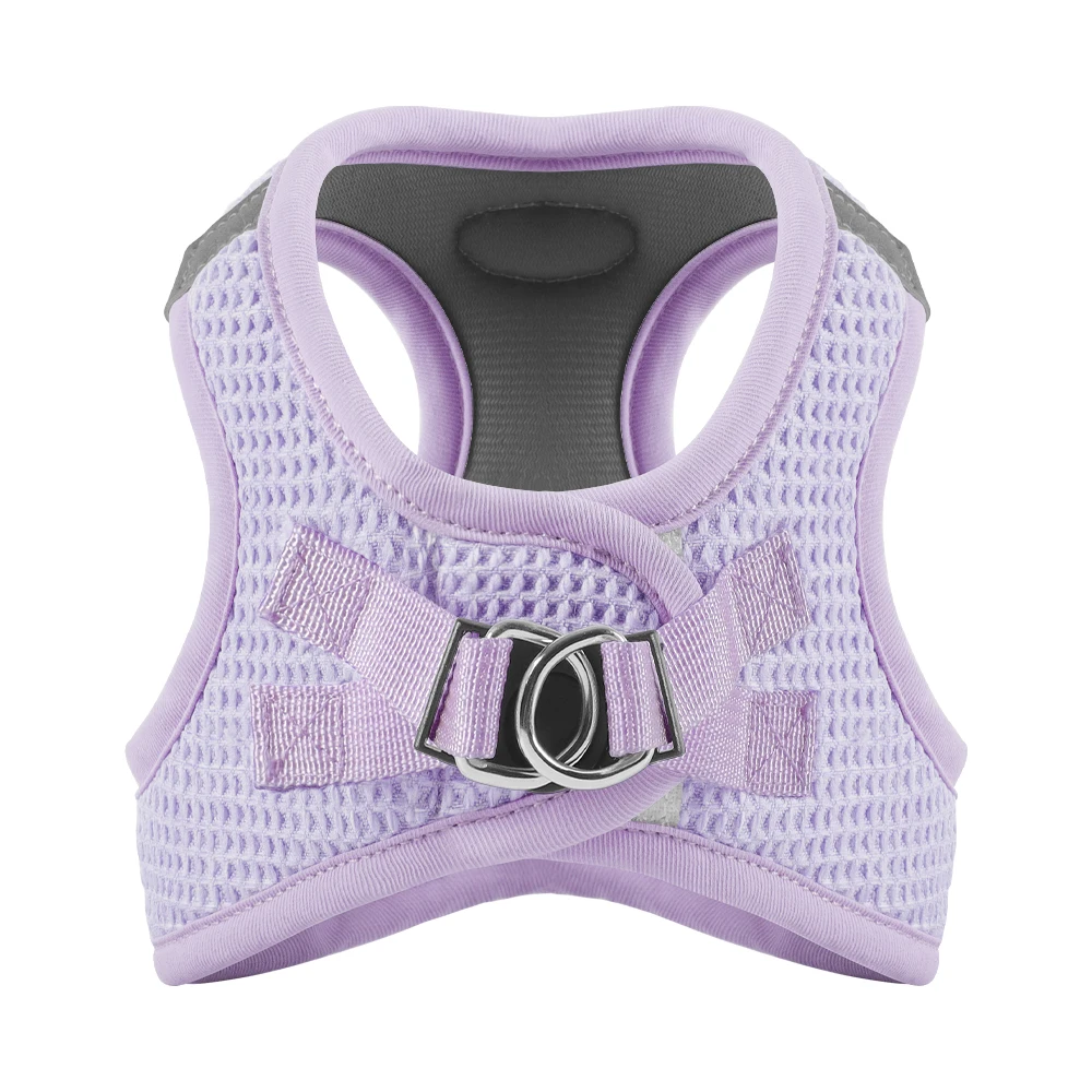 Wholesale Waffle Fabric Luxury Lovely Breathable Chest Harness Set for Small Dog