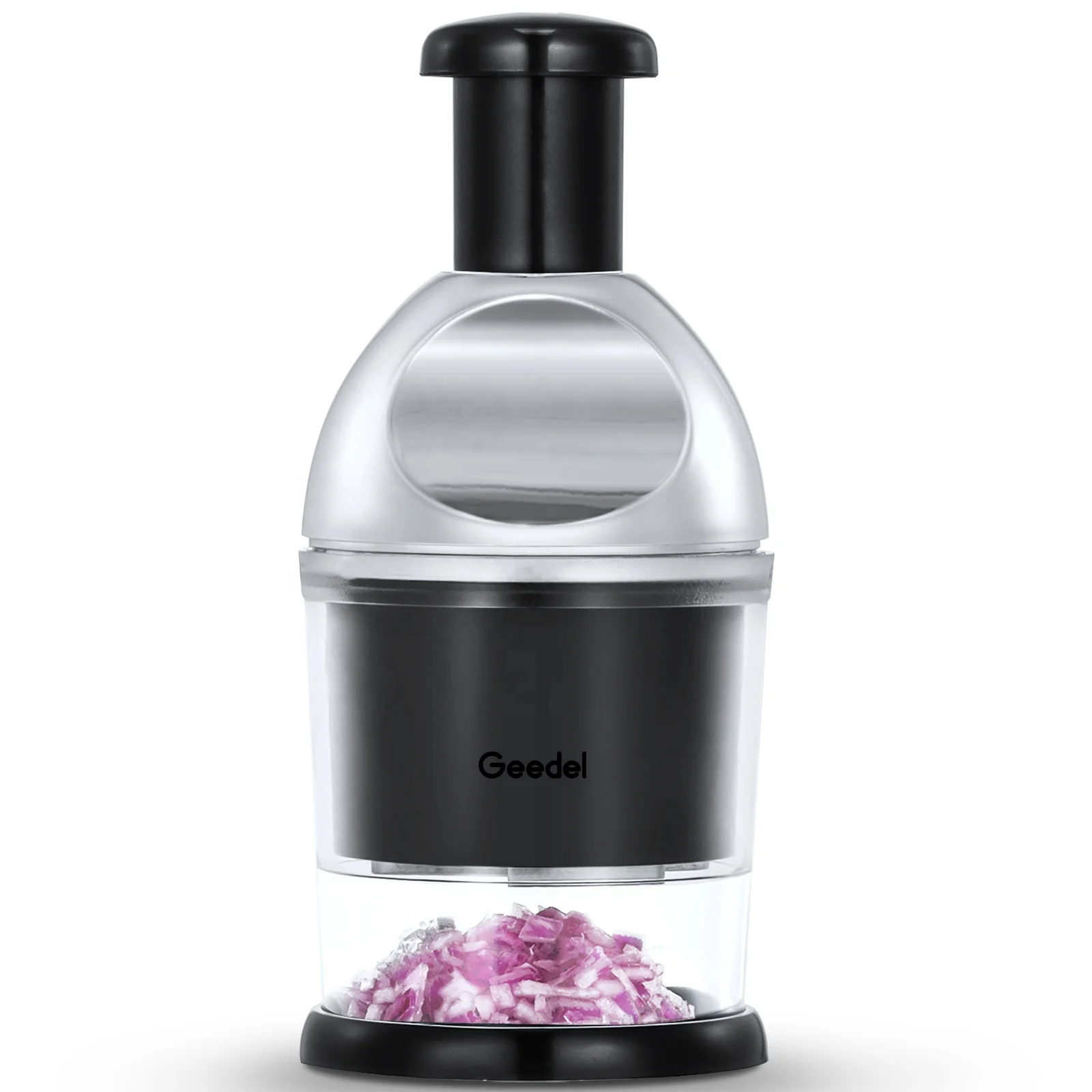 Kitchen food onion chopper shredder cutter hand slap food quick speedy vegetable chopper