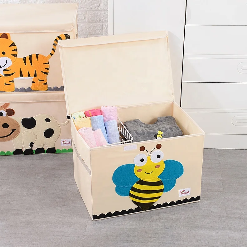 Opp Bag Single 2024 Trending Products Foldable Portable Closet Clothes Storage Box