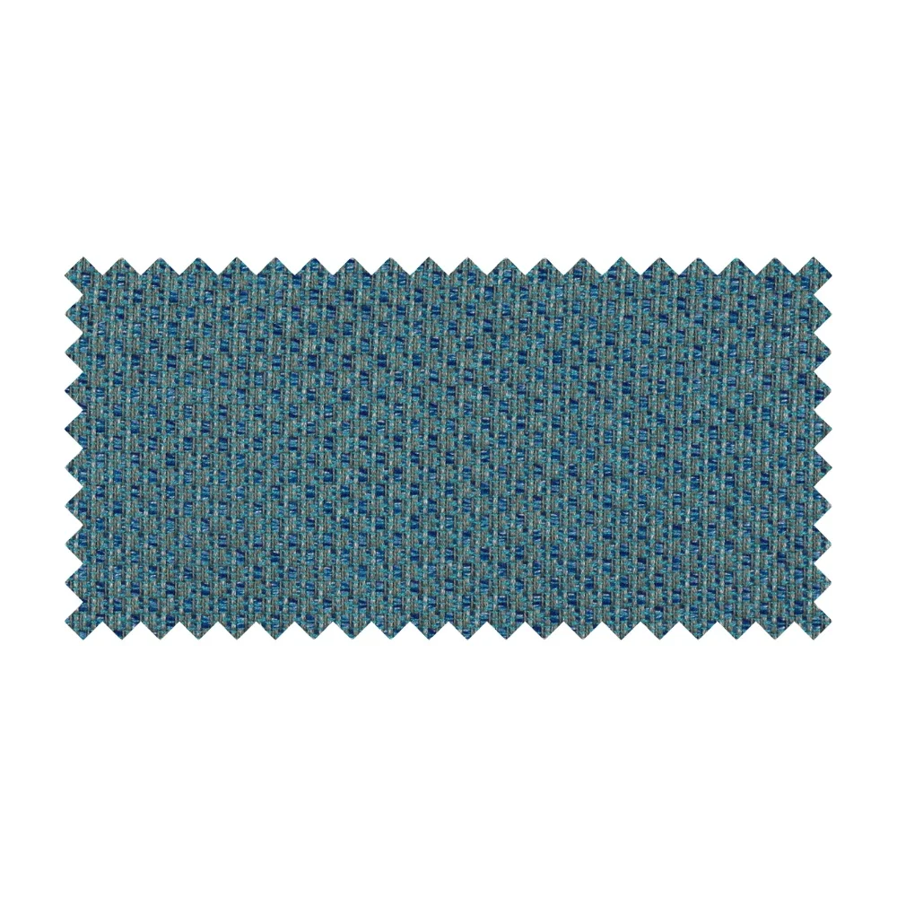 100% high quality solution dyed acrylic fabric for outdoor furnishing and garden decorations - Siesta texture heavy ocean blue