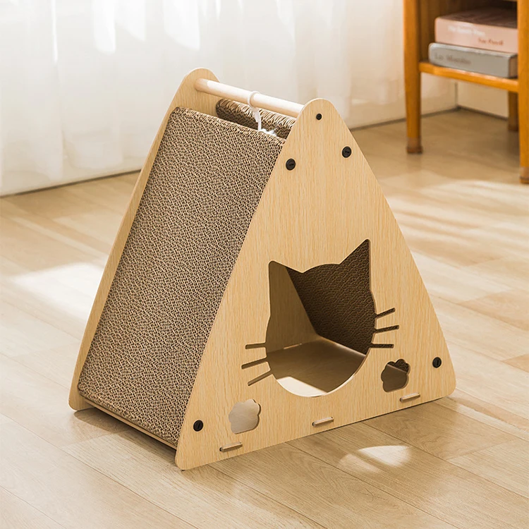 Wholesale Large Cat Scratching Pad Corrugated Cardboard Cat Scratching House