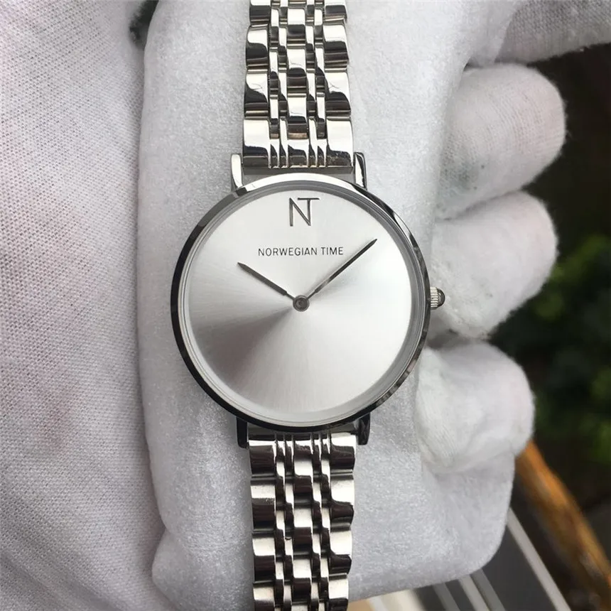 Bling Bling Ultra Thin 32mm Ladies Rose Gold Custom Private Label Wrist Watch Women OEM