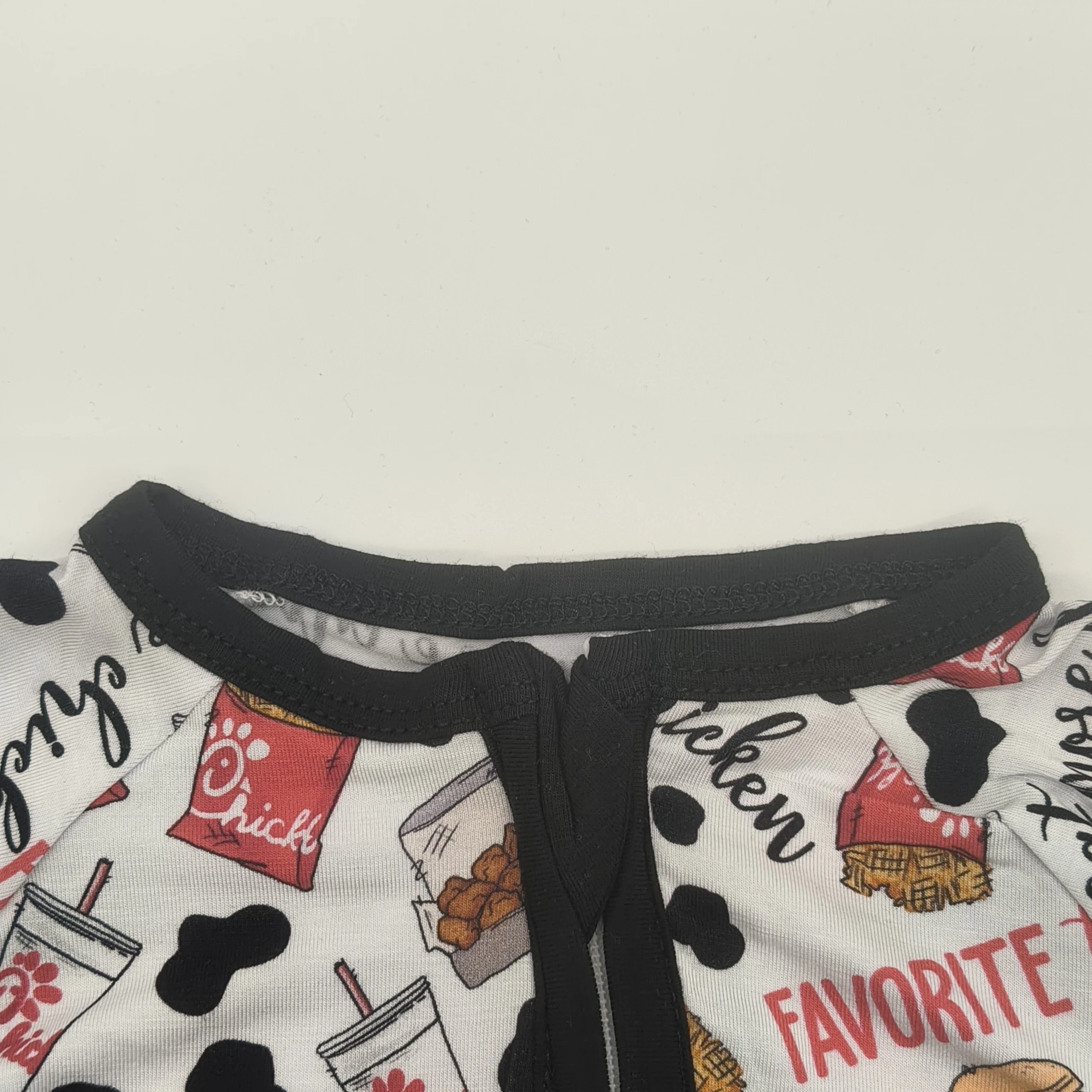 Новейший дизайн красивая детская одежда с принтом русалки длинным рукавом Бамбуковая хлопковая на двойной молнии