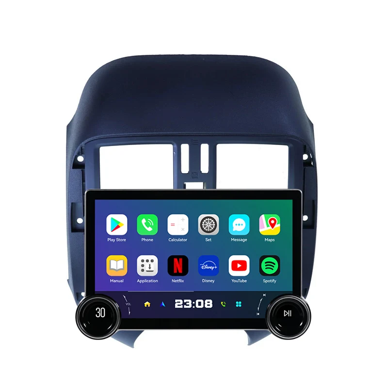 11.8 Inch Car Dvd Player Gps Navigation Touch Screen Multimedia Player Stereo Android Radio Car For Nissan Sunny 2011-2013