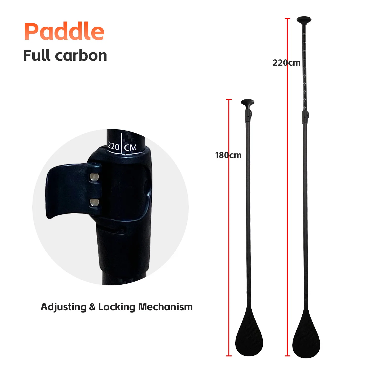 High Quality Super Light Carbon Fiber Water Sports Customizable with Logo Dragon Boat canoe Kayak SUP Paddle Board