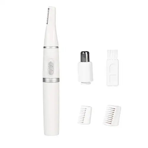  Deery Electric Cordless Lady Women Hair 2 In1 Battery Face Nose Eyebrow