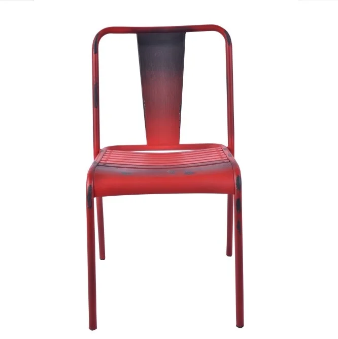 
Industrial Furniture antique metal coffee chair 